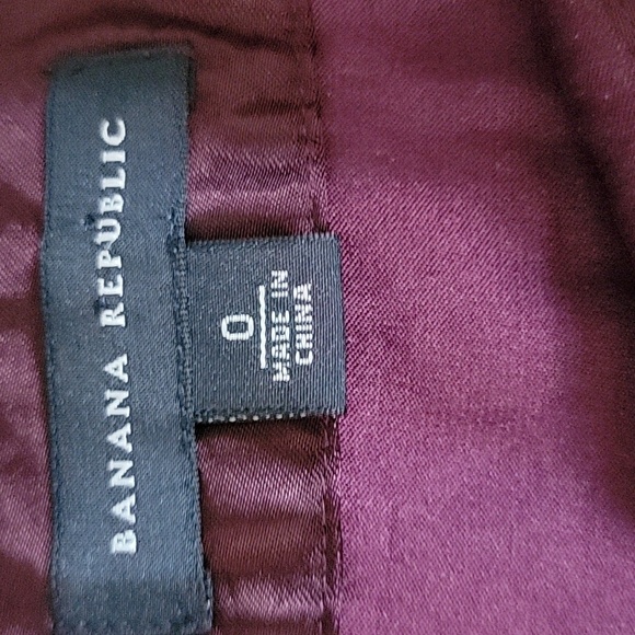 Silk Banana Republic Skirt Purple 0 XS Y2k Vintage Fairy Whimsigoth Party Office - Picture 5 of 7